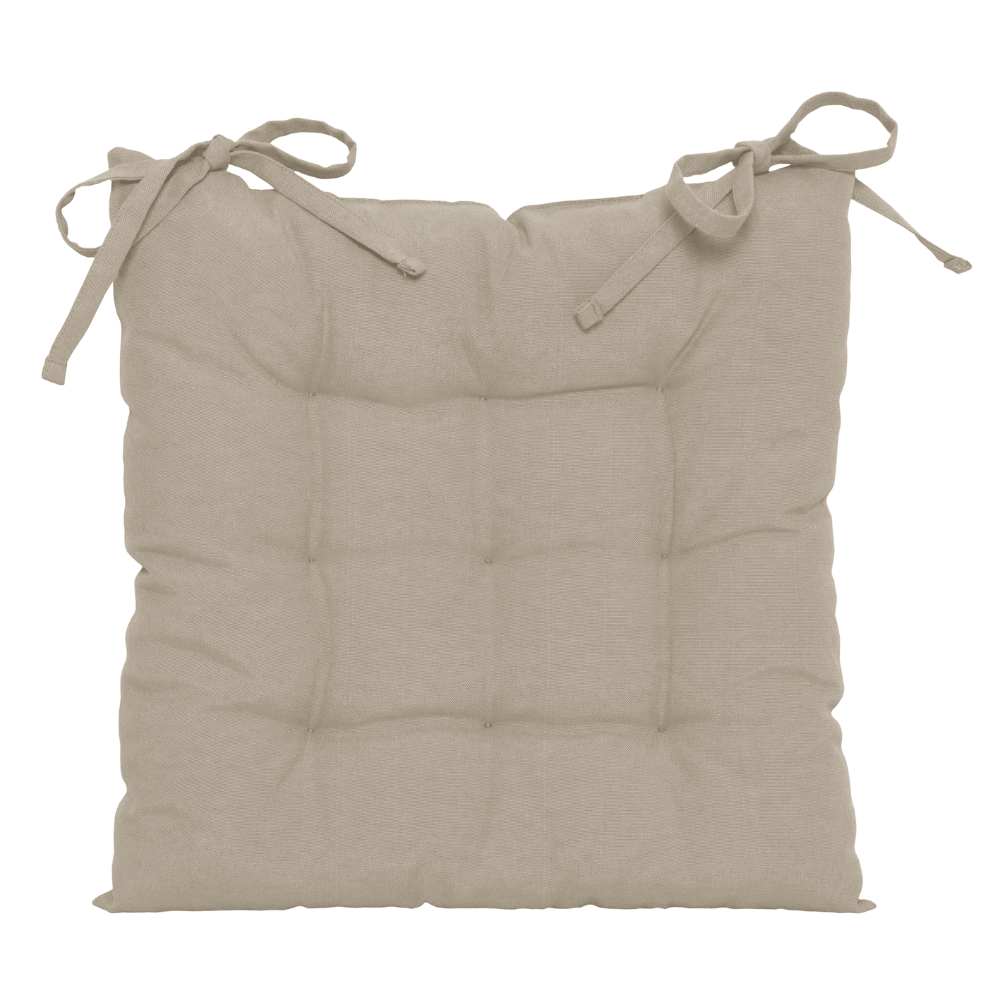 Set 4 copri sedia popy 38x38 cm policotone ecru