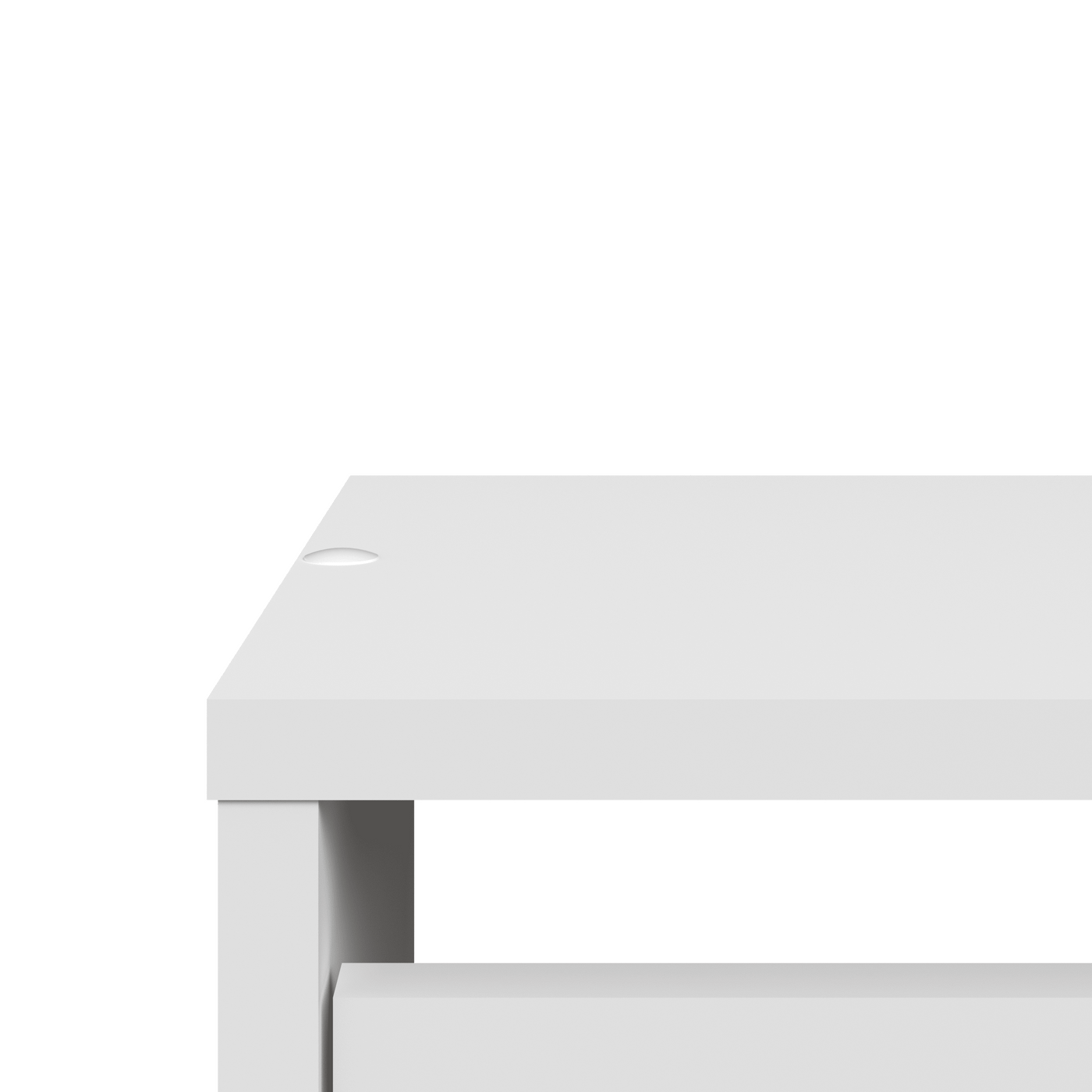 White 3-door shoe rack, W60 x D24.9 x H112.5, holds 15 pairs