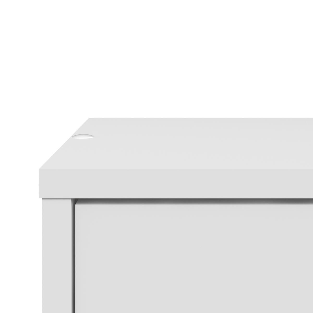 Scarpiera 3 ribalte doppia profondita' bianco 69x25x120 18 paia con piedini