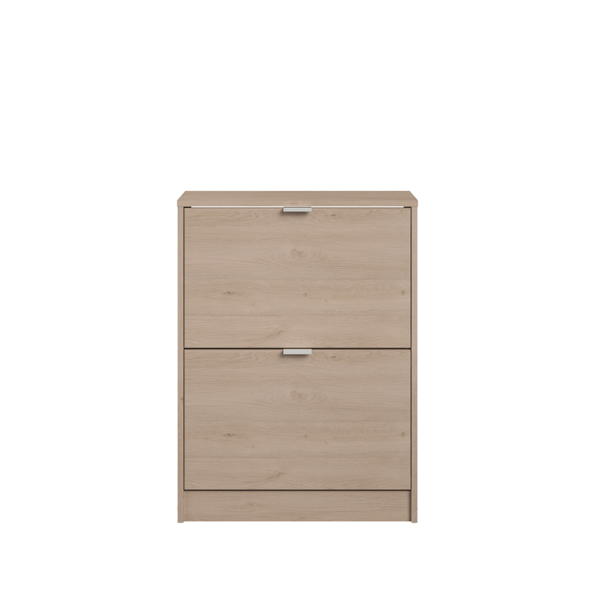 Scarpiera doppia 2 ribalte 12 paia olmo p60x25xh81 cm