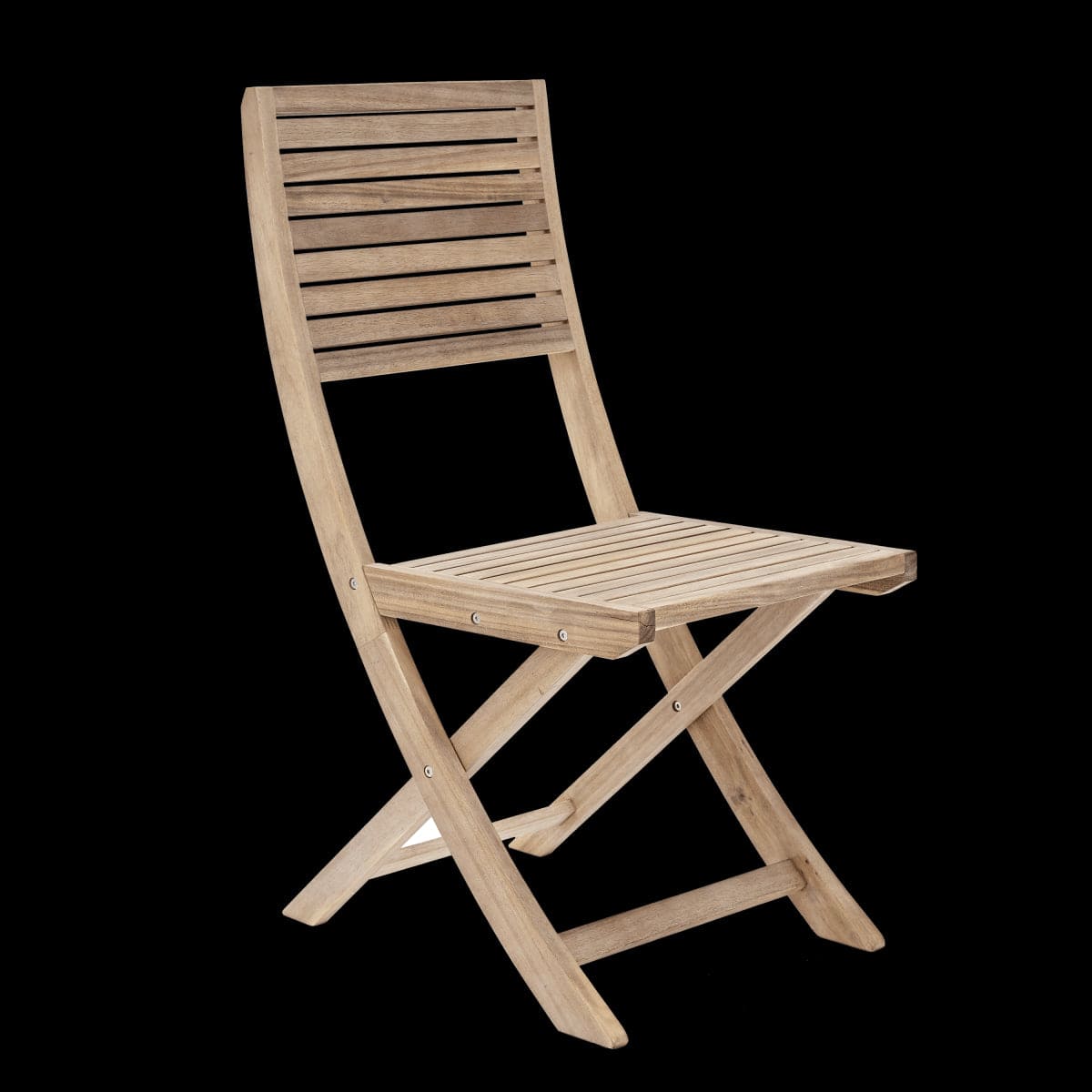 Bricocenter SOLIS NATIERAL - Folding chair - Wood Acacia 42x56xh91