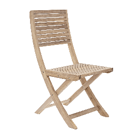 SOLARIS NATIERAL - Folding chair - Wood Acacia 42x56xh91