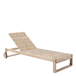 SOLARIS NATERIAL MULTIPOSITION LOUNGER ACACIA WOOD 71X196.5