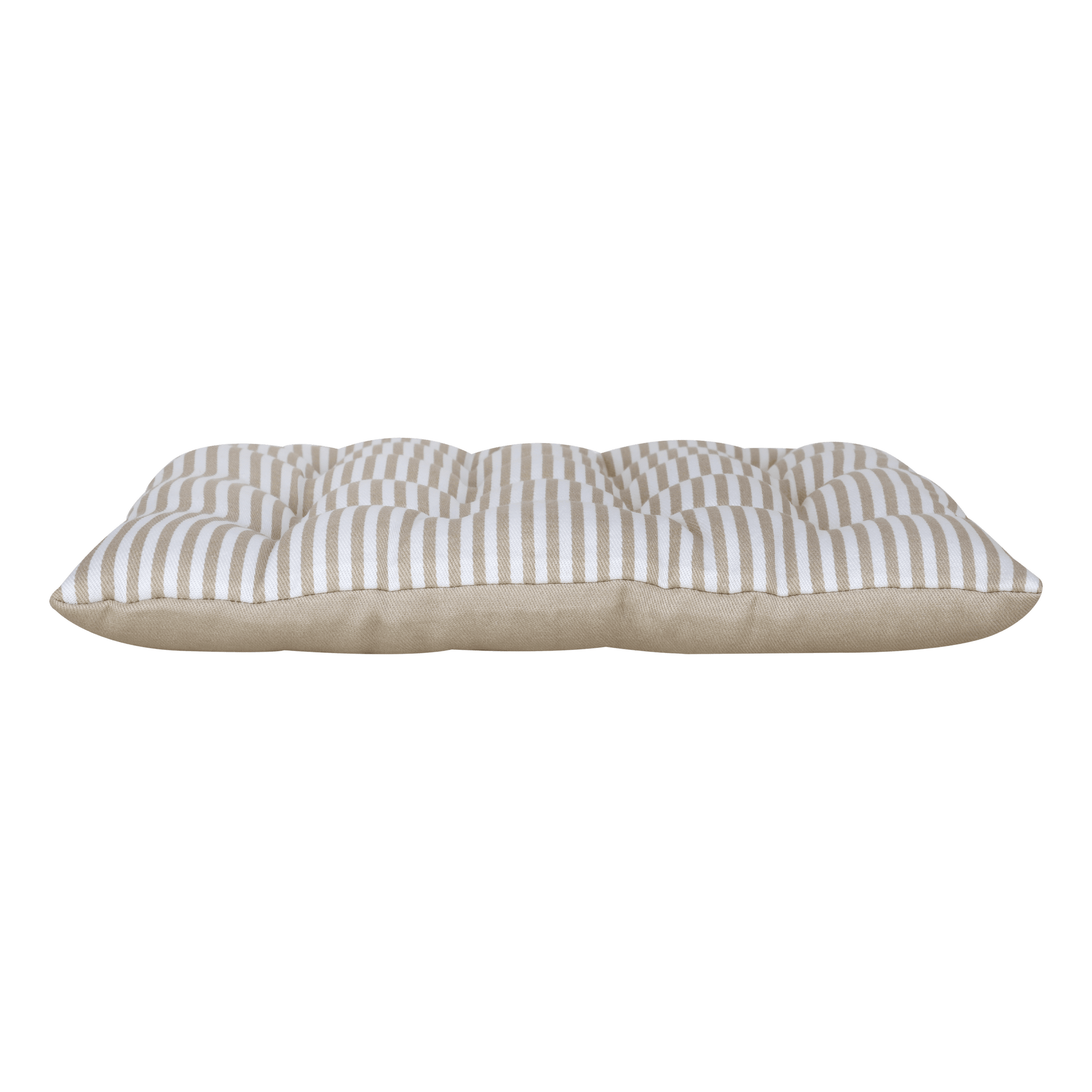 Lunor chair pad, beige, 40x40x5 cm