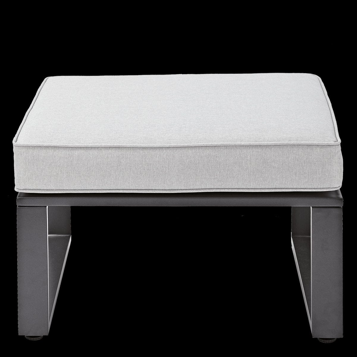 Bricocenter COFFE SET ODYSSEA CORNER NATERIAL SOFA ALUMINIUM COFFEE TABLE + 2 SEATS
