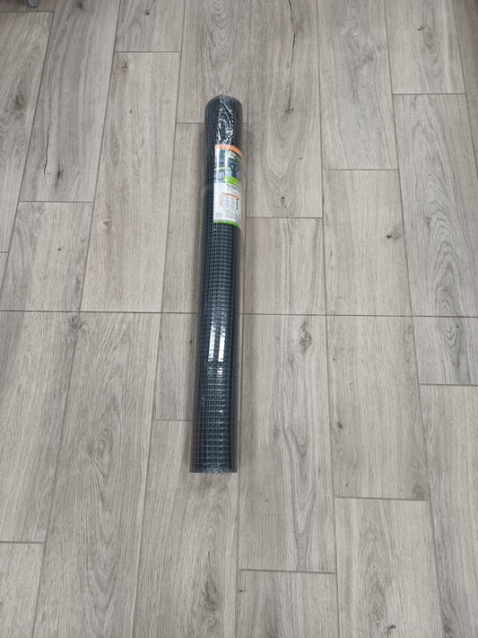 1x5m square mesh net, 5x5cm mesh, anthracite