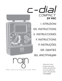 C-DIAL 4 ZONES 24V INDOOR CONTROLLER