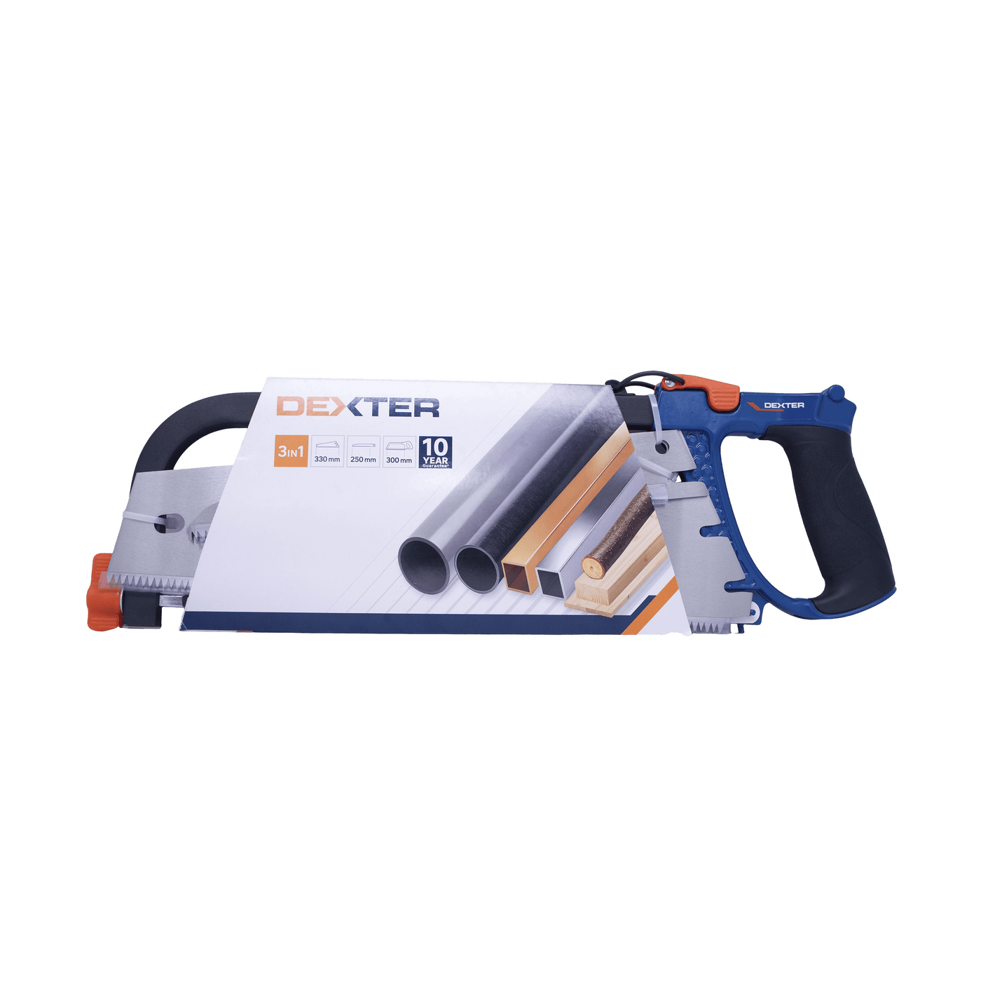 Dexter 300 mm 3-in-1 multi-purpose saw for wood, metal and plastic