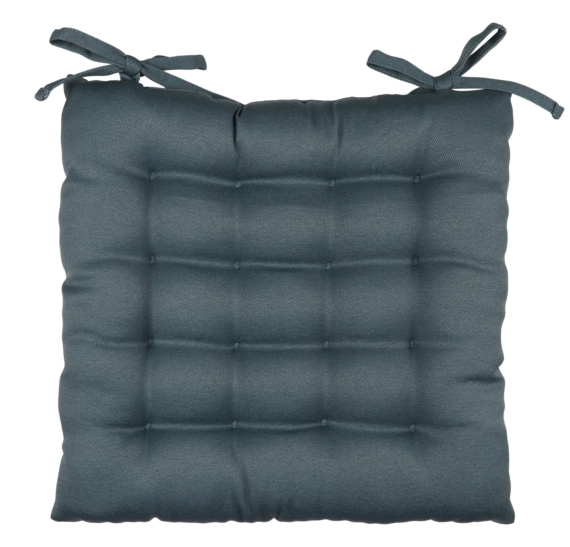 Lunor chair pad, blue, 40x40x5 cm