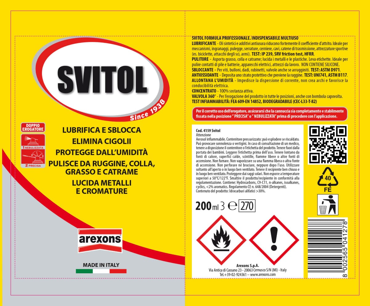 Bricocenter LUBRICANT SVITOL SUPER 200ML