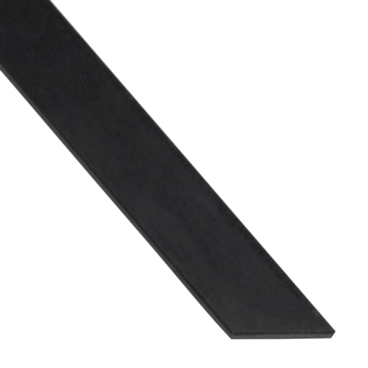 Bricocenter PROFILO PIATTO IN ALLUMINIO ANODIZZATO 200x2MM 1M NERO SPAZZOLATO