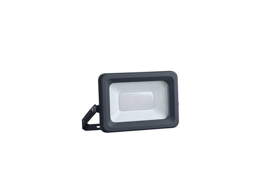 Proiettore yonkers alluminio grigio 11.5x6.5 cm led 10w cct ip65