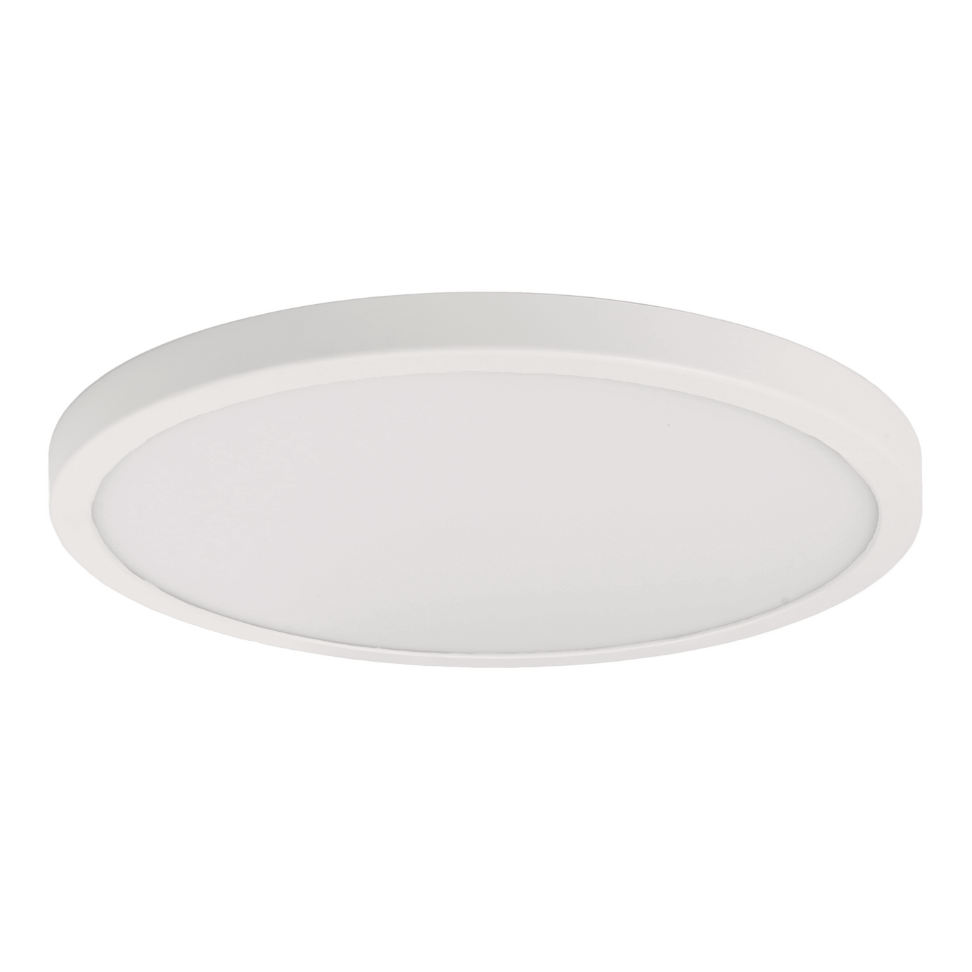 Sanoa white aluminium ceiling light, 30 x 2 cm, 28 W LED, dimmable colour temperature, IP44