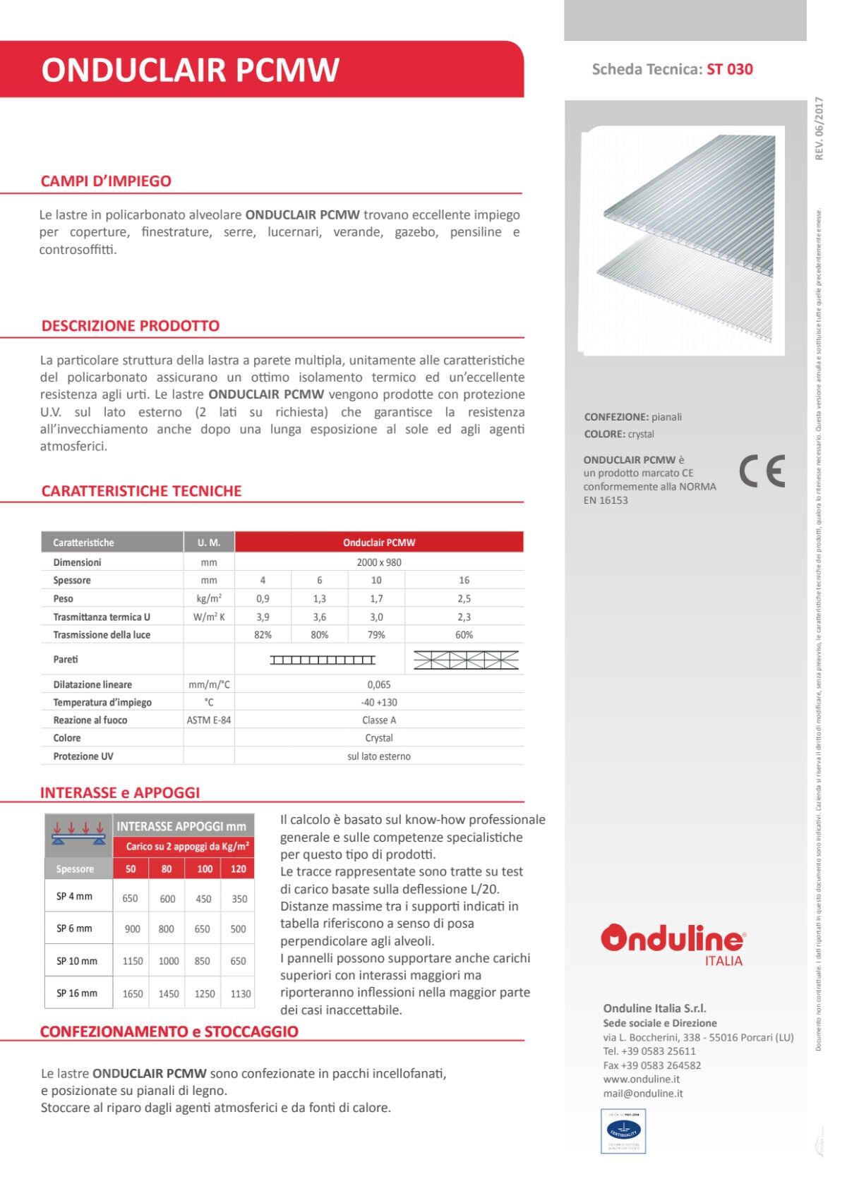 4MMX980MMX2000M HONEYCOMB POLYCARBONATE