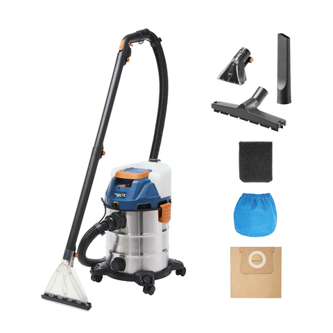 Dexter 3-in-1 20-litre 1600W all-purpose vacuum cleaner with stainless steel tank
