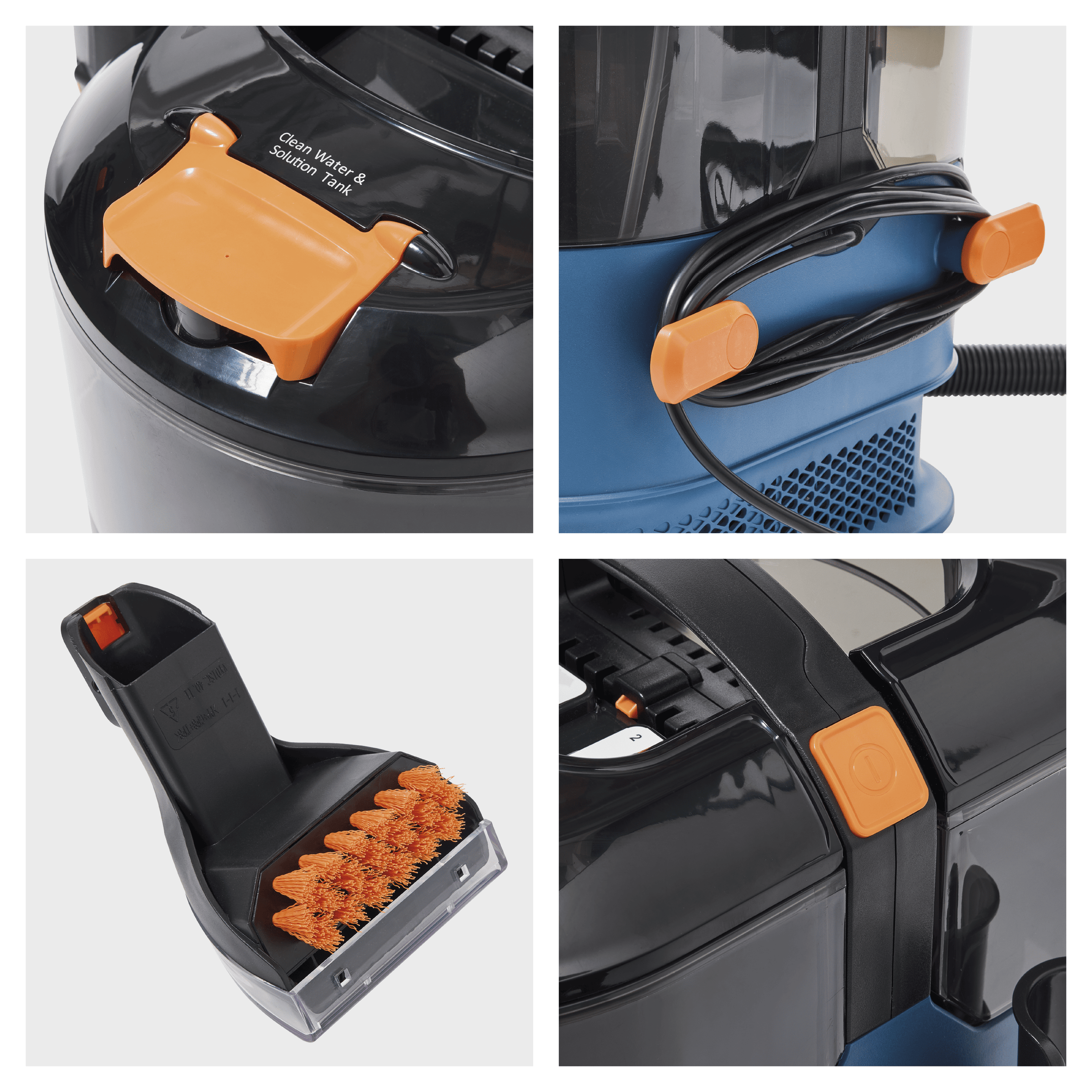 Dexter 900W carpet and fabric vacuum cleaner with ABS tank