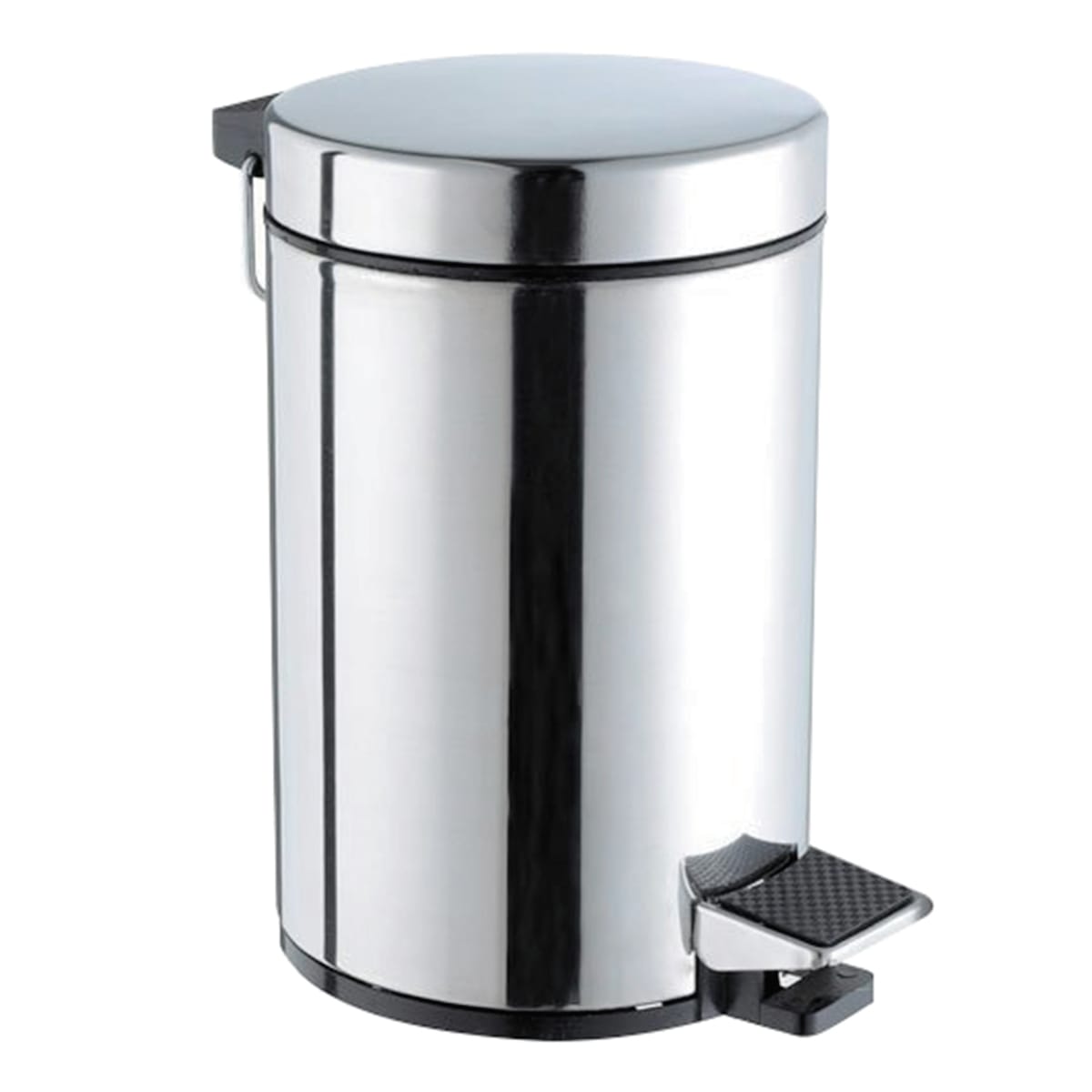 Bricocenter BATHROOM DUSTBIN 3 L CHROME