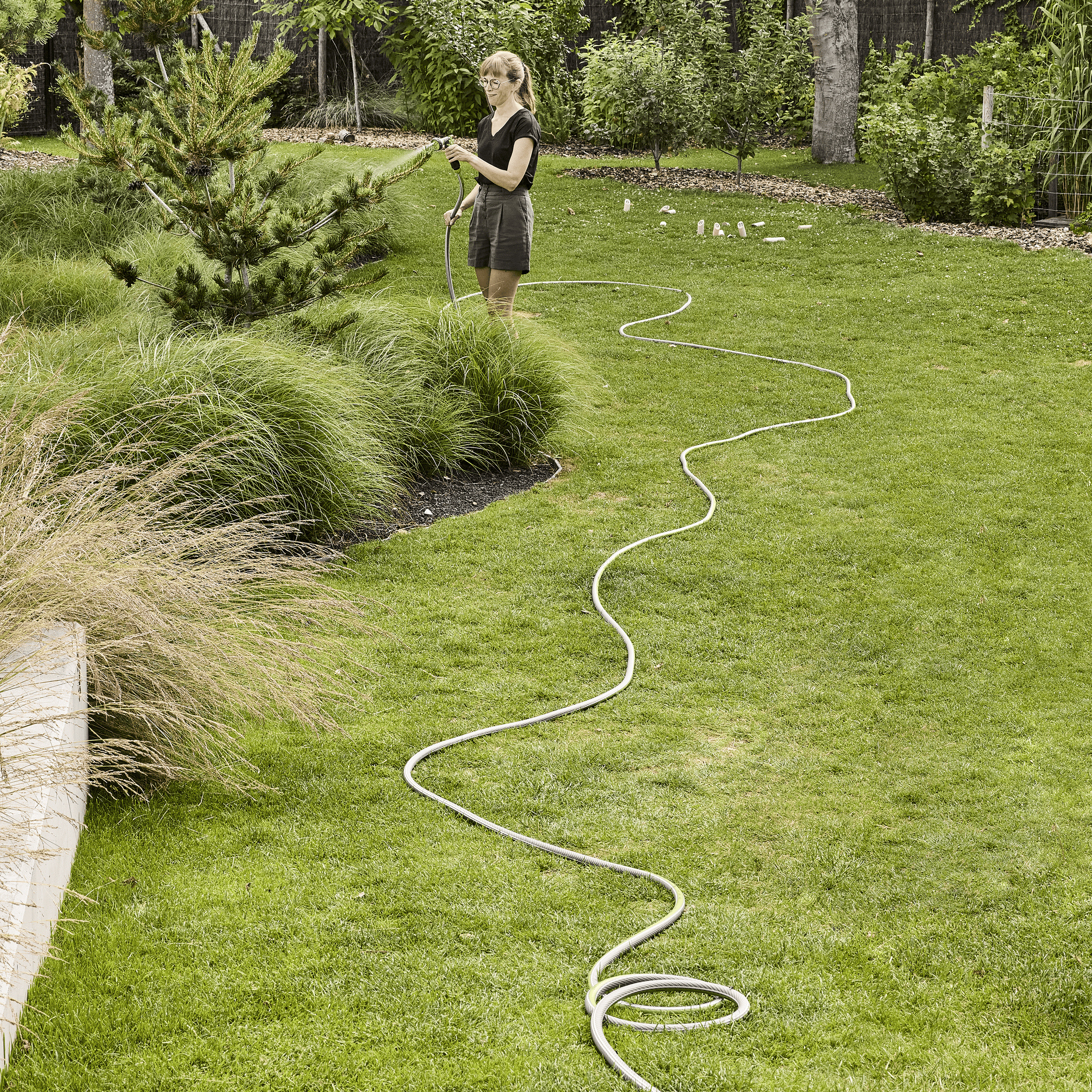 Tubo irrigazione aquamax diam. 15mm 25mt+ 5mt omaggio geolia