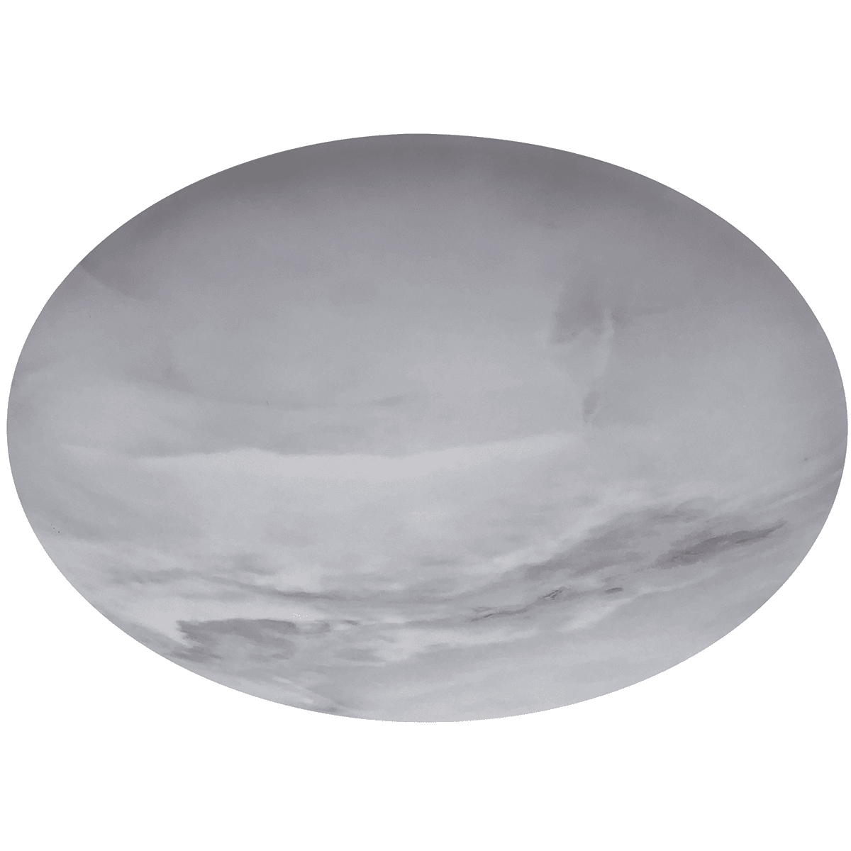 Ceiling lamp marble effect white d40 led 24w natural light