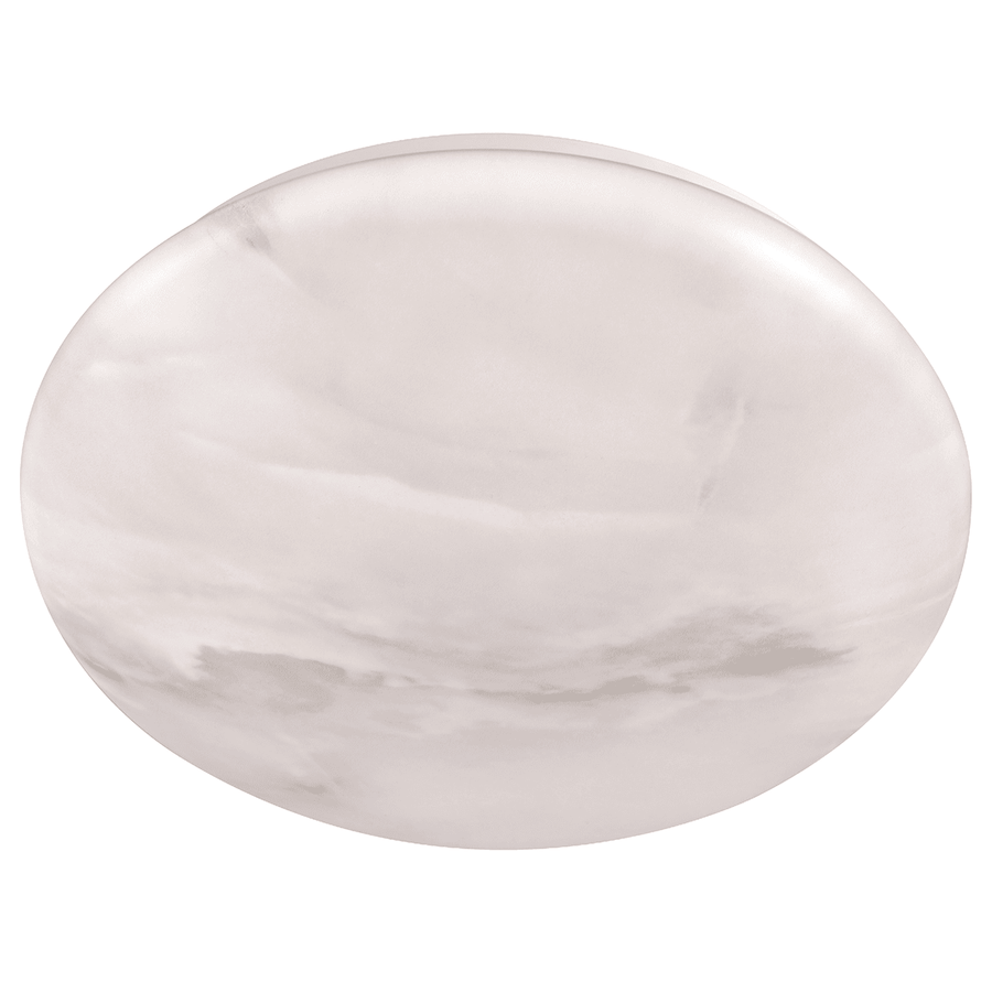 Ceiling lamp marble effect white d40 led 24w natural light