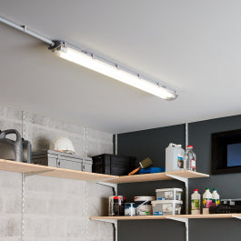 REGLETTE T8 127CM LED 2X18W NATURAL LIGHT IP65