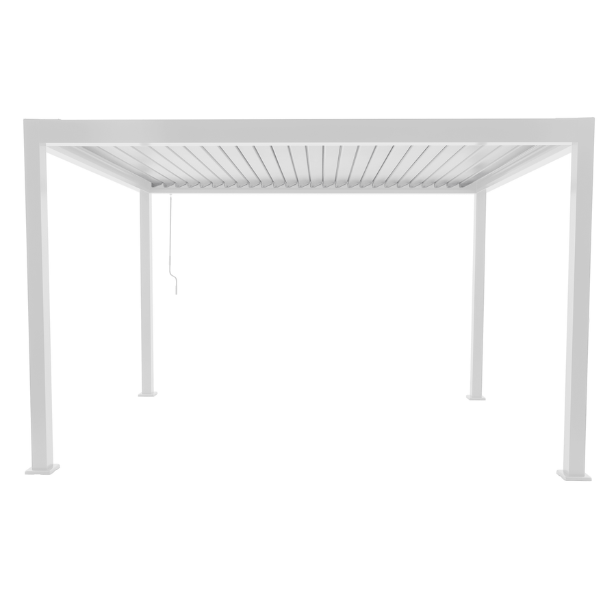 Clima Astra bioclimatic aluminium pergola, 300x393, white Naterial
