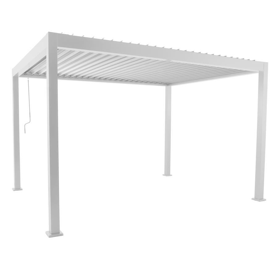 Clima Astra bioclimatic aluminium pergola, 300x393, white Naterial
