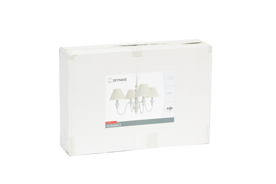 Bricocenter ROMANCE METAL CHANDELIER BEIGE D70 4XE14=40W