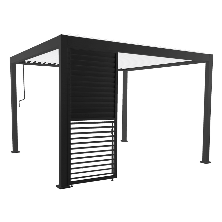 Side panel for the Clima Astra lean-to pergola 300/393, anthracite