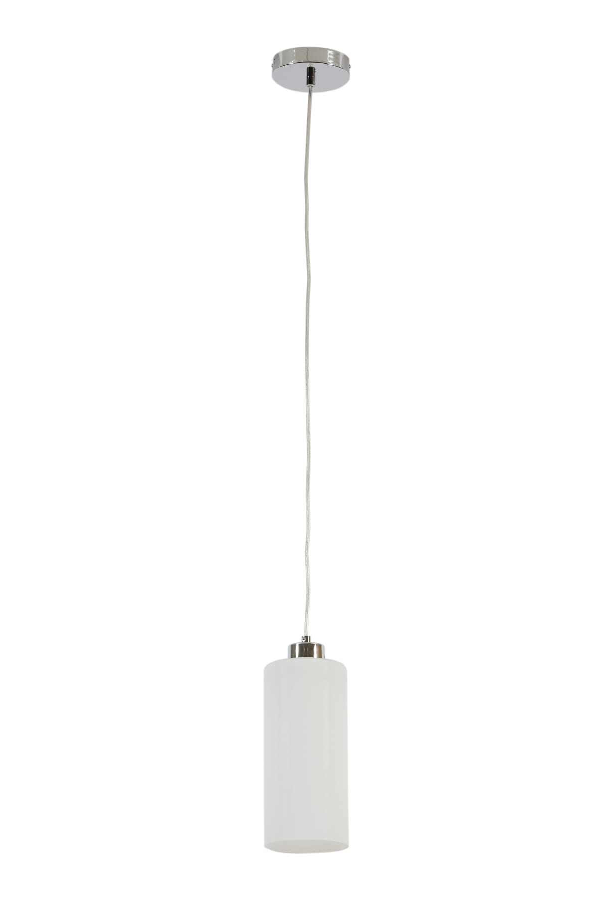 Bricocenter MENA CHANDELIER WHITE GLASS D12 E27=60W