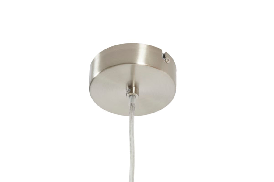 Bricocenter CELESTINE CHANDELIER WHITE GLASS D25 E27=60W