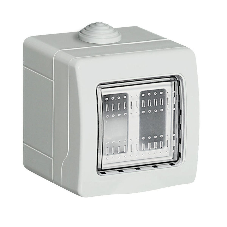 Bricocenter HYDROBOX 2 PLACES IP55 GREY