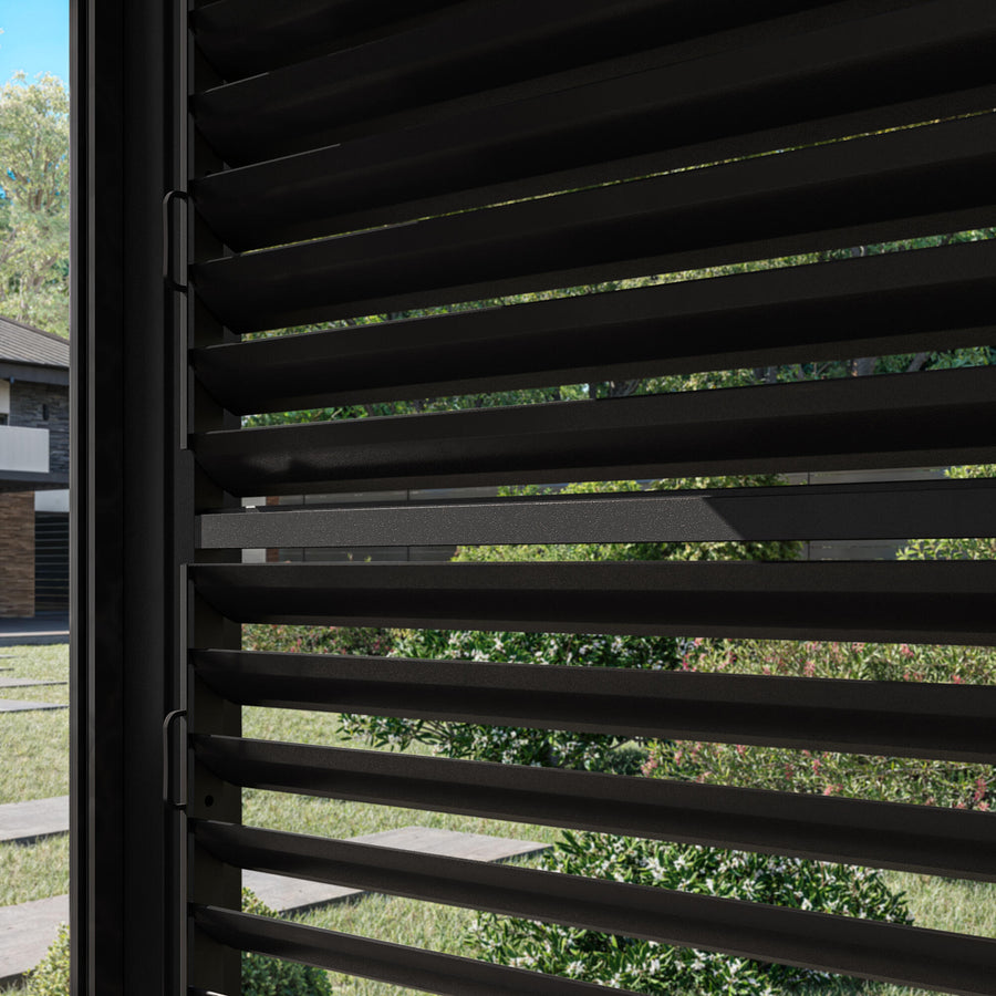 Side panel for the Clima Astra lean-to pergola 300/393, anthracite