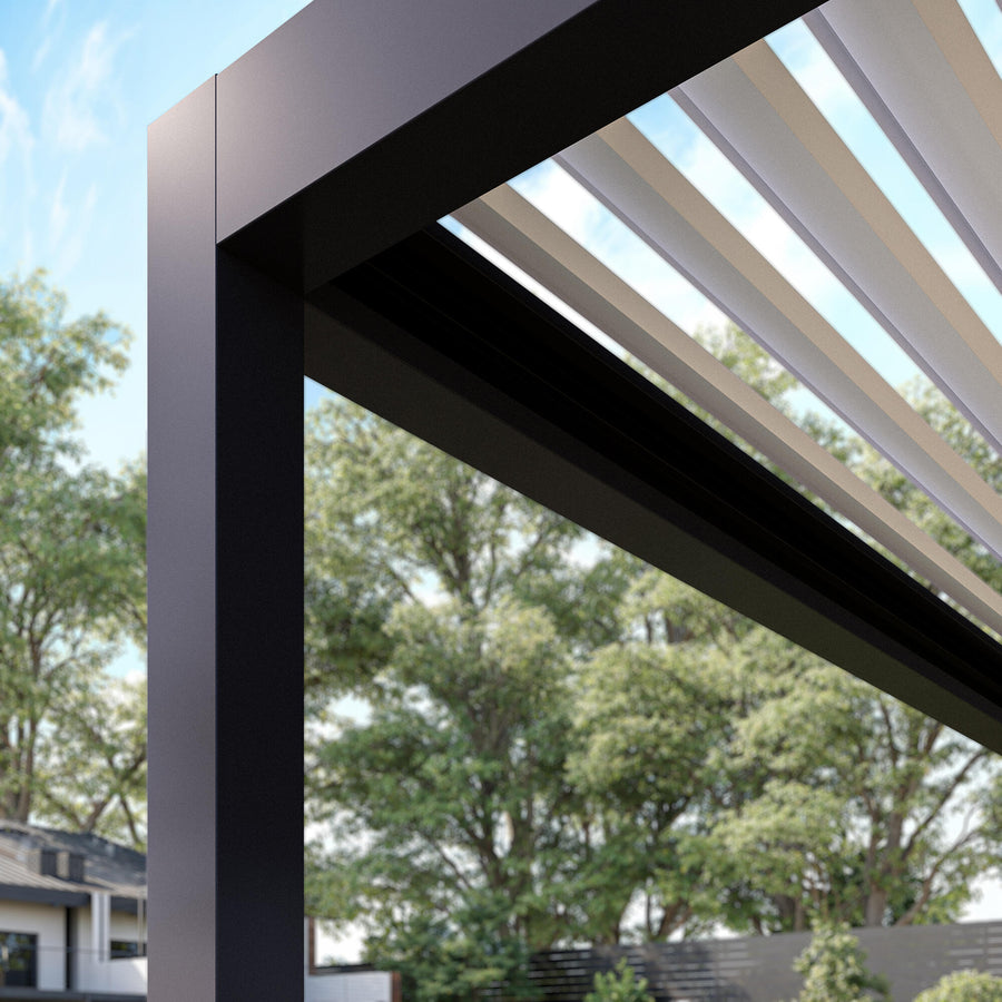 Clima Astra bioclimatic aluminium pergola, 300x393, anthracite, Naterial