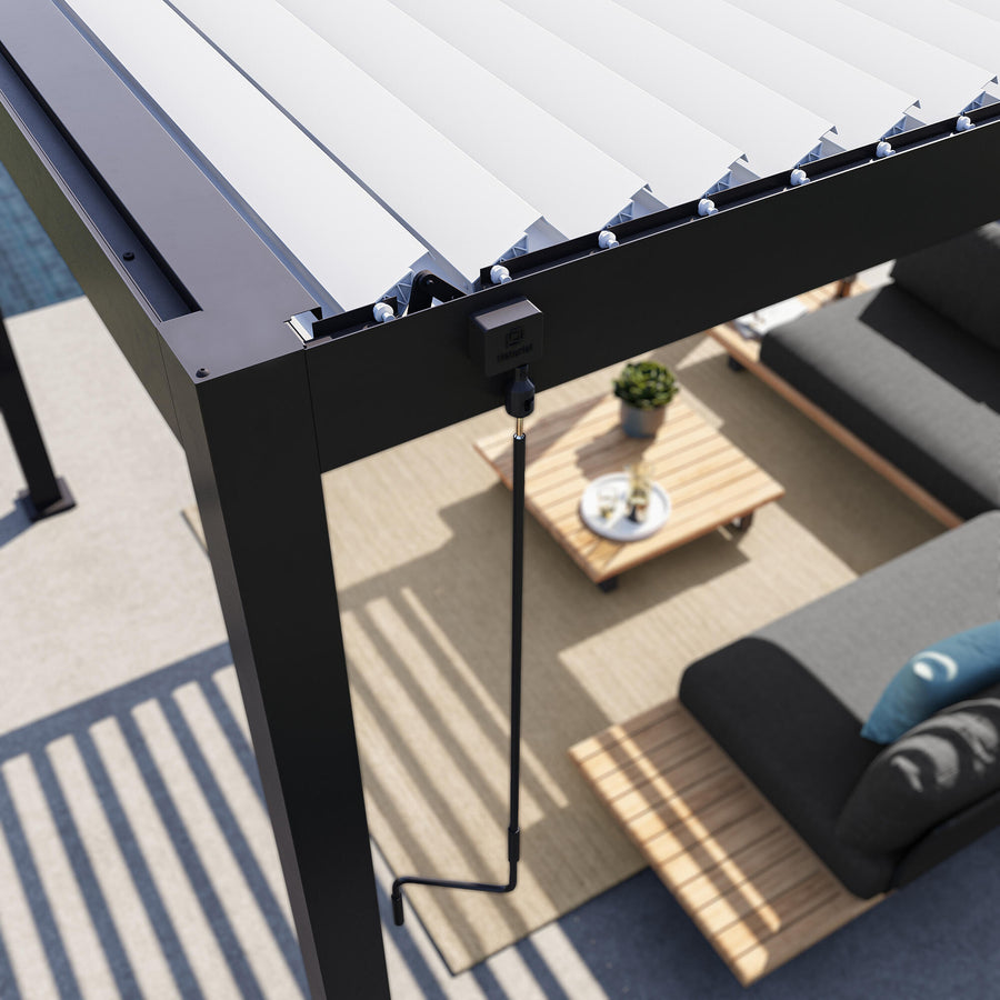 Clima Astra bioclimatic aluminium pergola, 300x393, anthracite, Naterial