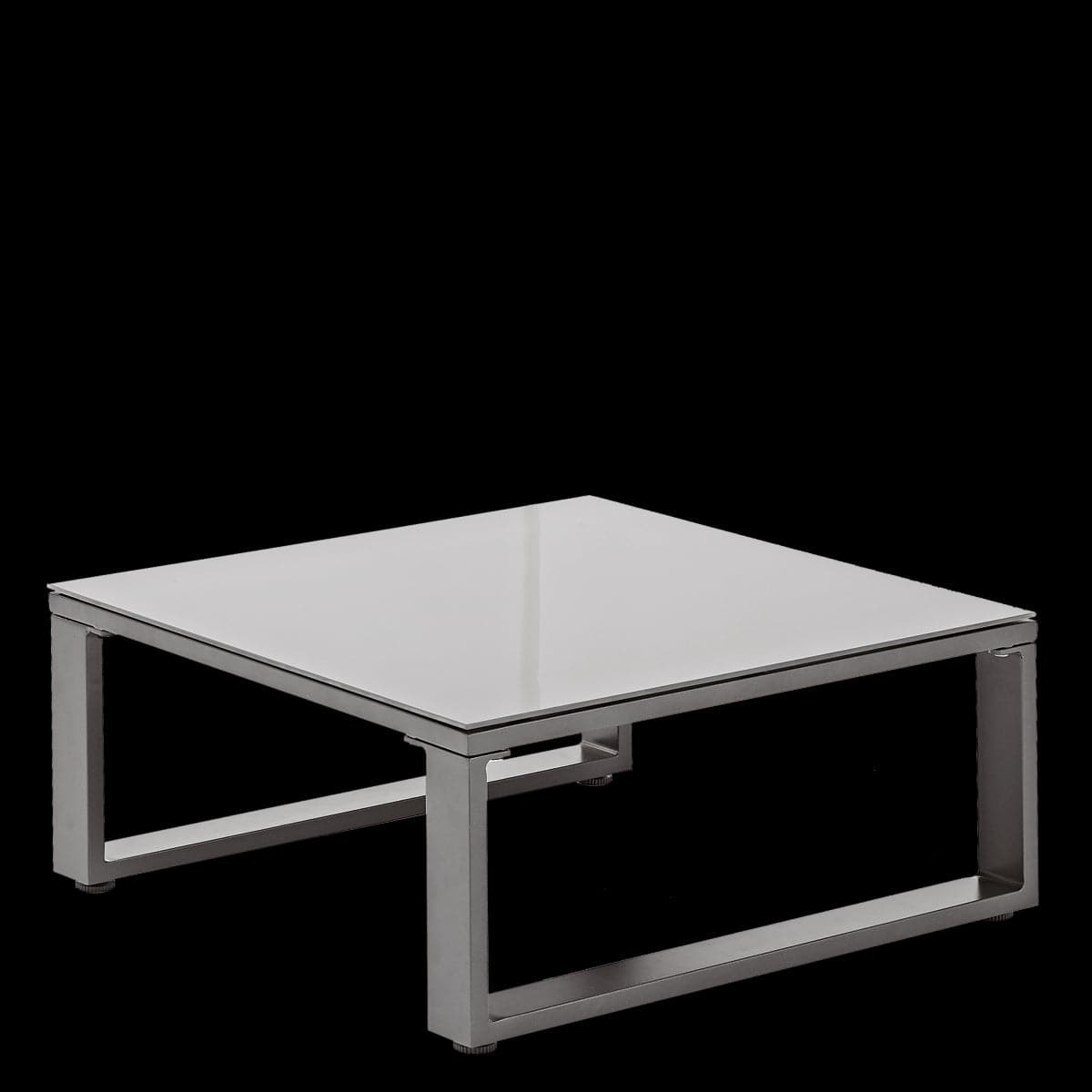 Bricocenter COFFEE SET LYRA NATERIAL 4-SEATER ALUMINIUM GLASS TOP WITH CUSHIONS