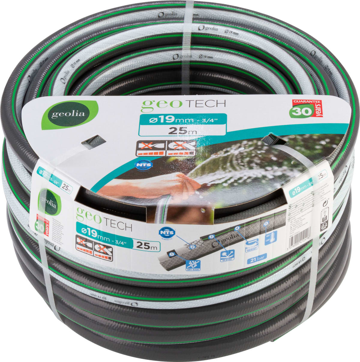 GEO TECH HOSE NTS 5 LAYERS - FOOD GRADE - 19 MM - 25 M