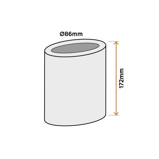 Foam filter for the Dexter Practyl VO1215PF 15-litre container