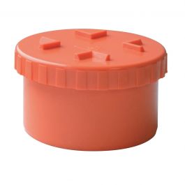 SCREW CAP X INSPECTION E D.MM. 100 ORANGE