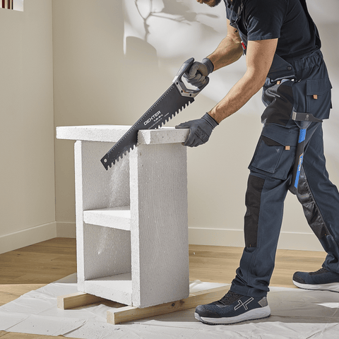 Dexter Pro 500mm saw for concrete, tuff and aerated concrete; ergonomic handle; steel blade