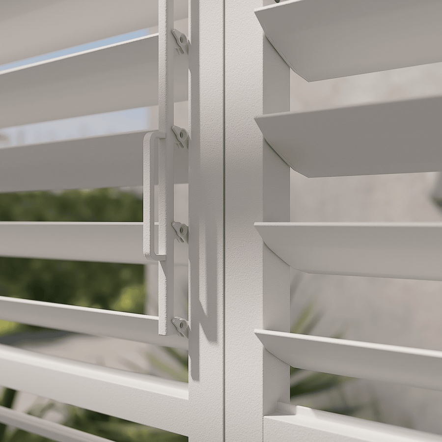 Side panel for the Clima Astra lean-to pergola, 300/393, white