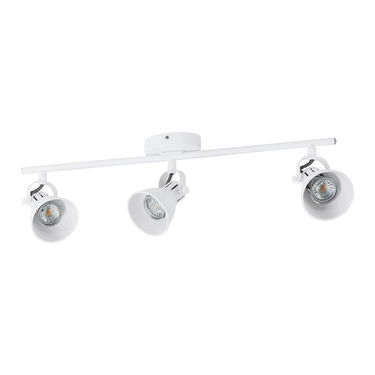 Bricocenter FARETTI SERAS METALLO BIANCO 3XGU10=3.3W