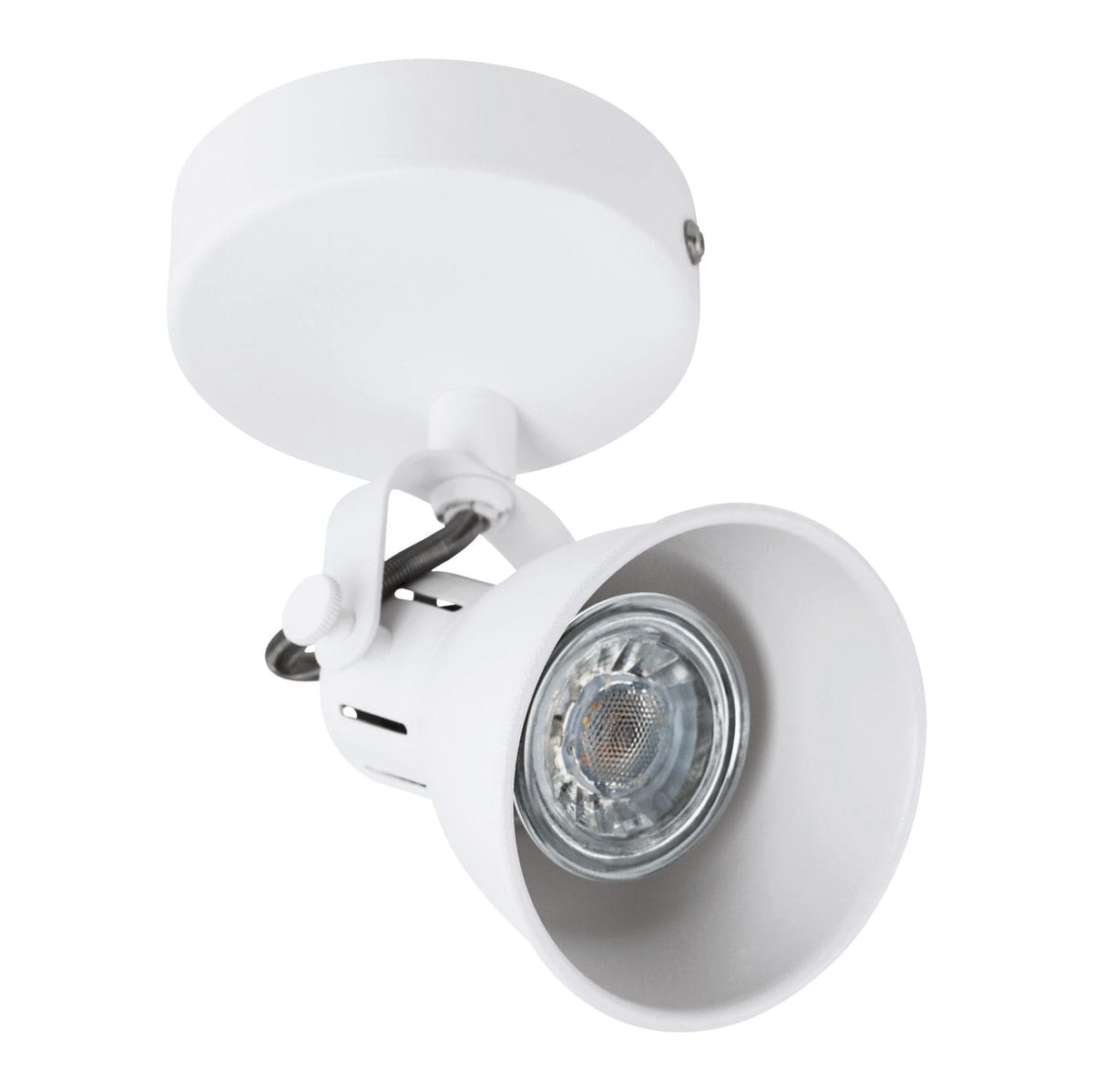 Bricocenter FARETTO SERAS METALLO BIANCO 1XGU10=3.3W