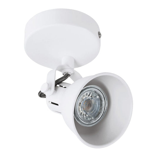 Bricocenter FARETTO SERAS METALLO BIANCO 1XGU10=3.3W