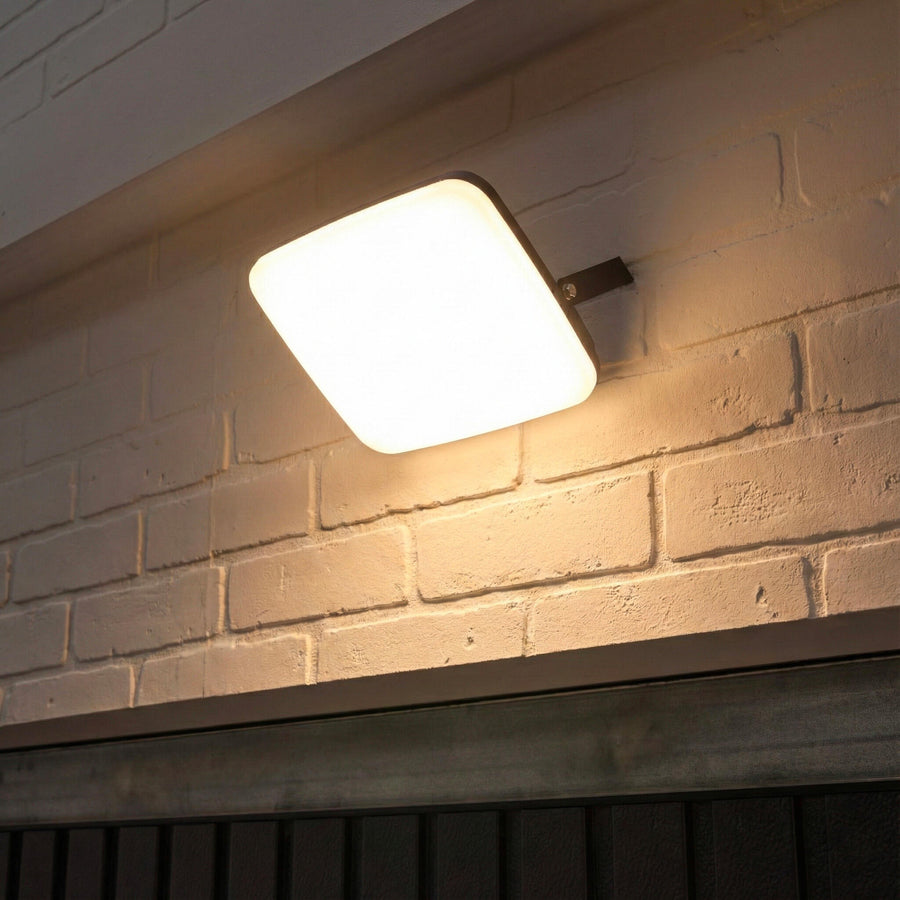 Projector kanti aluminium white 21.5x5.4 cm led 50w natural light ip65