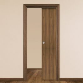 DOOR AUDA SCORR INT WALL 70X210 WALNUT RE
