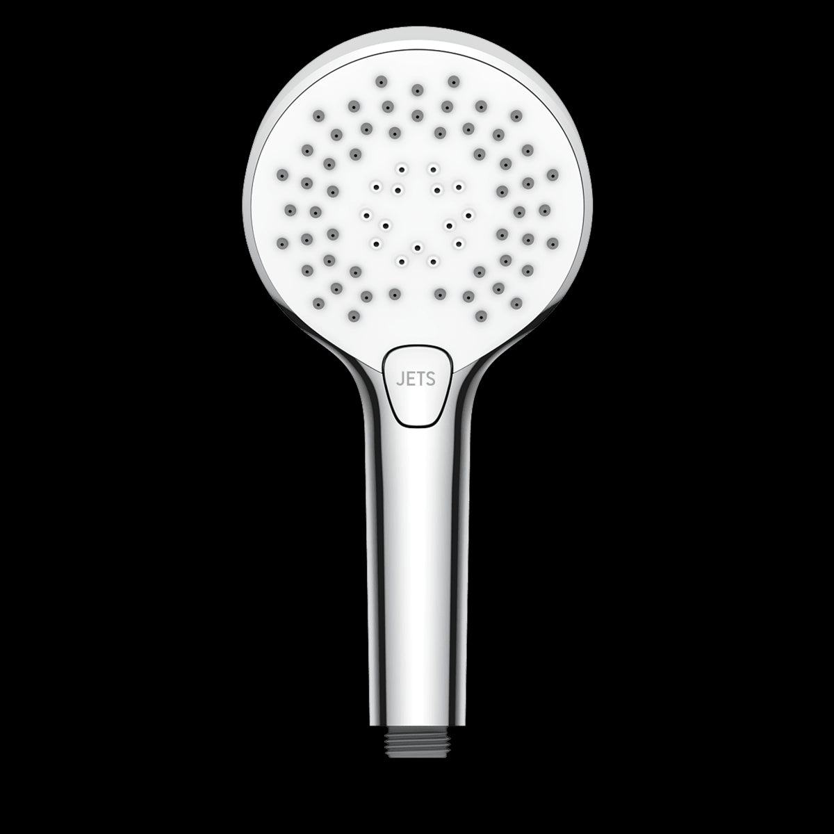 HAND SHOWER BORA CHROME WHITE 3 JETS DIA 10 CM EASY CLEAN