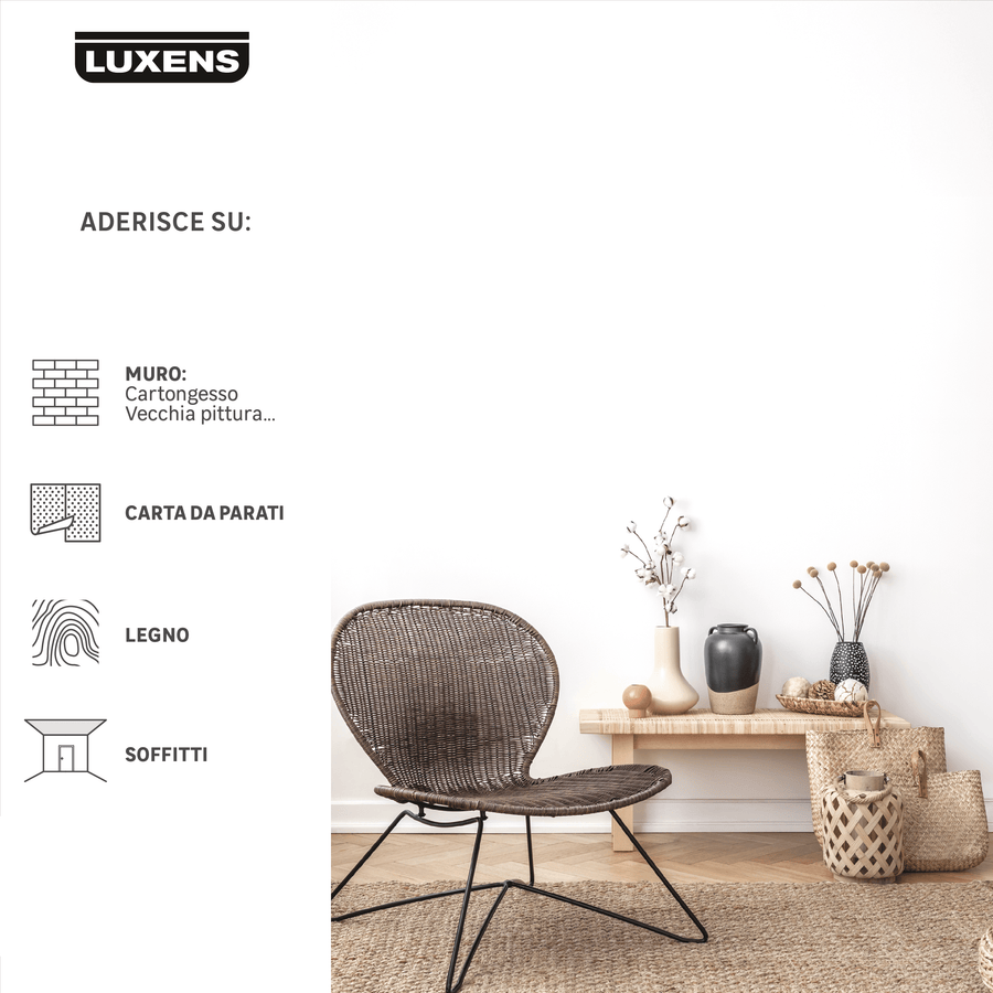 Luxens superwashable manounica white paint 750 ml
