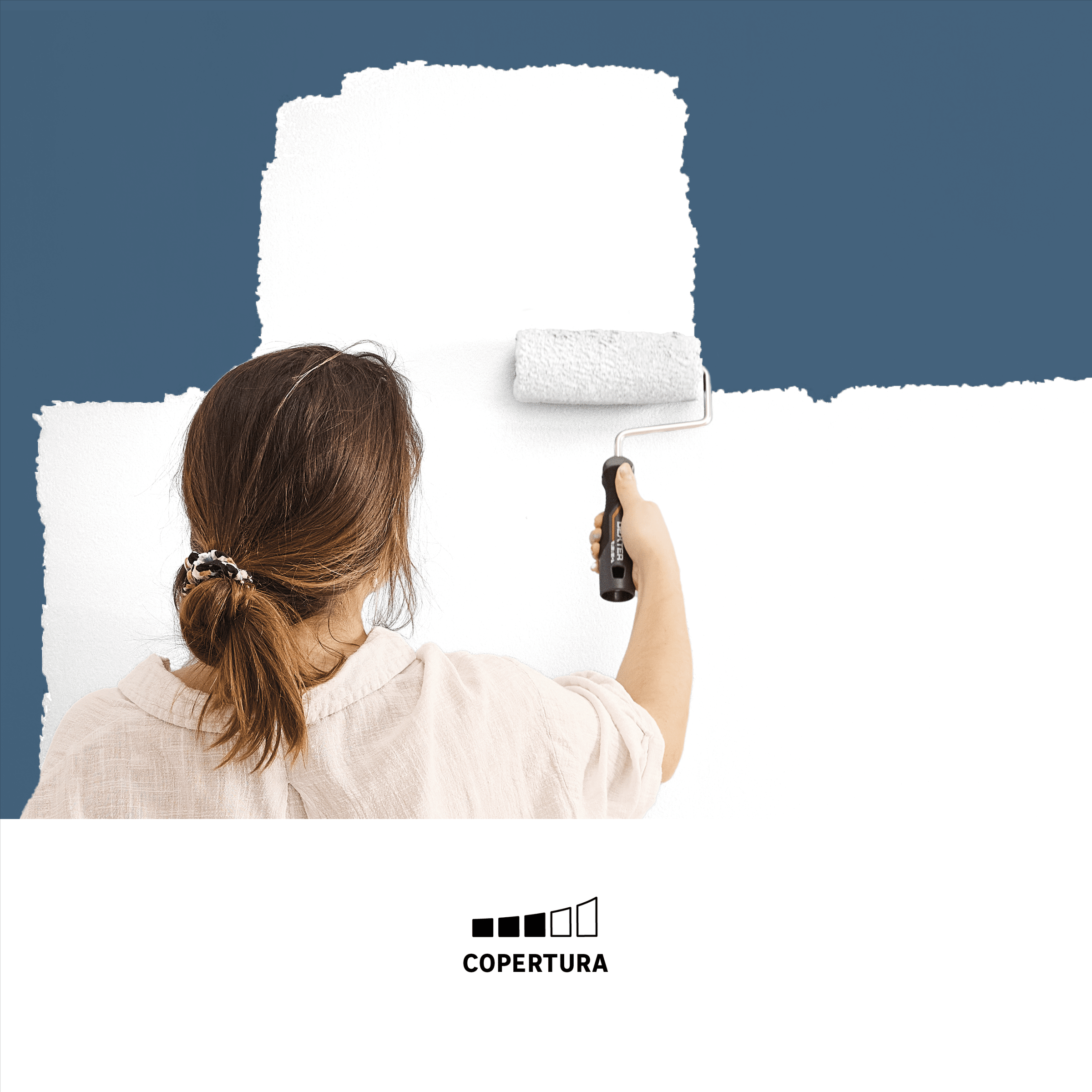 Luxens decarbonated washable white paint, 750ml