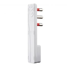 EXTRA-FLAT PLUG 16A 2P+T - WHITE